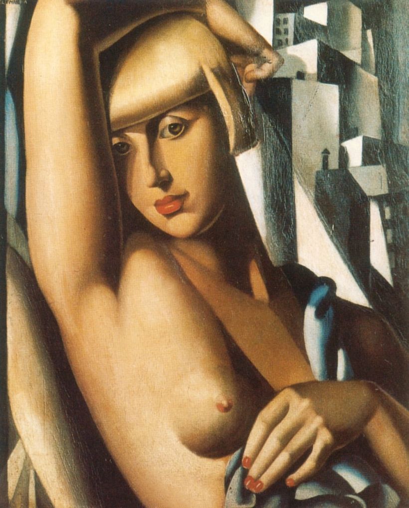 Portrait of Suzy Solidor (1933), via WikiArt.
