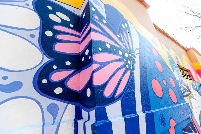 Mural Expedia 2021 / Mercado de Artesanía de la Ciudadela / Sofia Castellanos