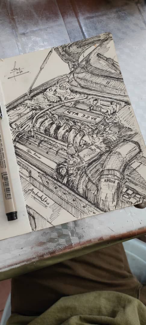 Probably one of my most detailed drawing