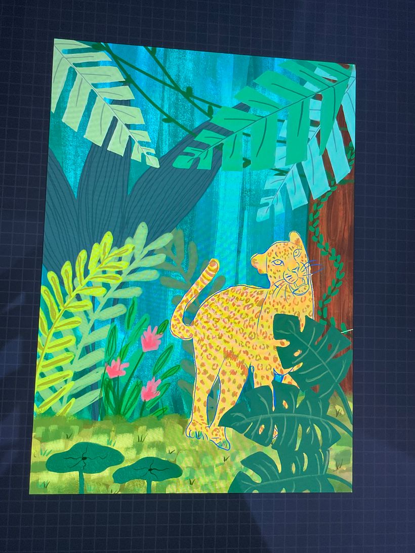 Mi Proyecto del curso: Ilustración digital: escenas coloridas de naturaleza  5
