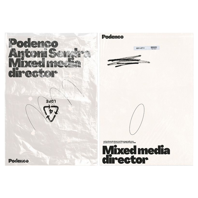 Podenco. Regisseur van gemengde media 10
