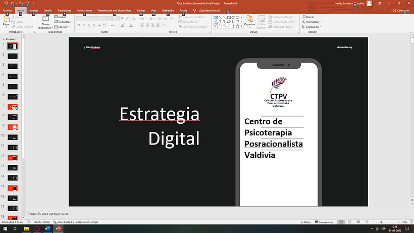 Mi proyecto del curso: Estrategias de marketing digital: construye tu presencia online 2