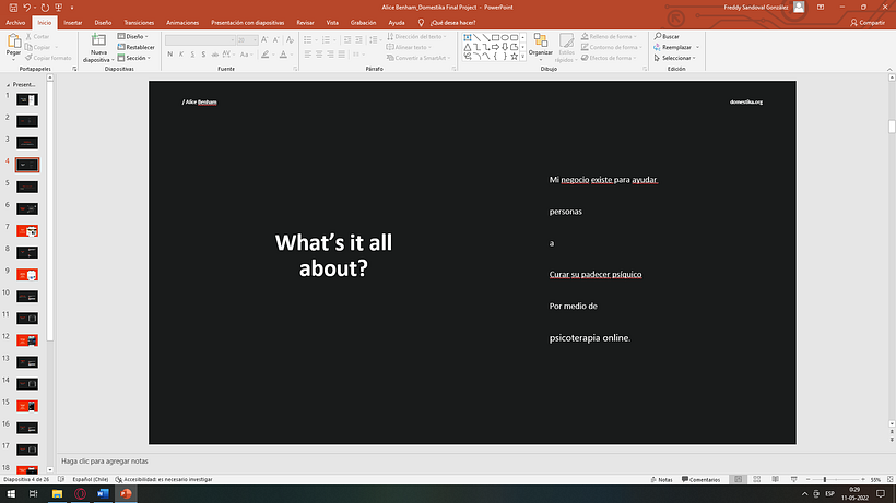 Mi proyecto del curso: Estrategias de marketing digital: construye tu presencia online 2