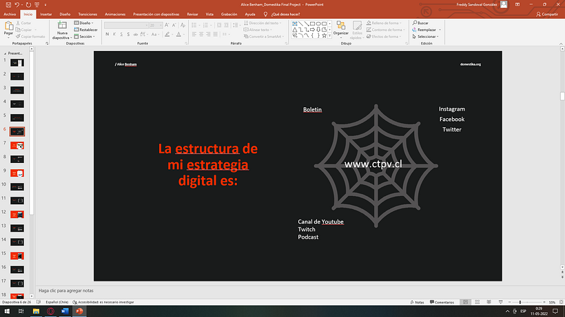 Mi proyecto del curso: Estrategias de marketing digital: construye tu presencia online 4