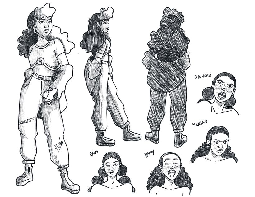 My project for course: Drawing Manga Characters from Scratch 1