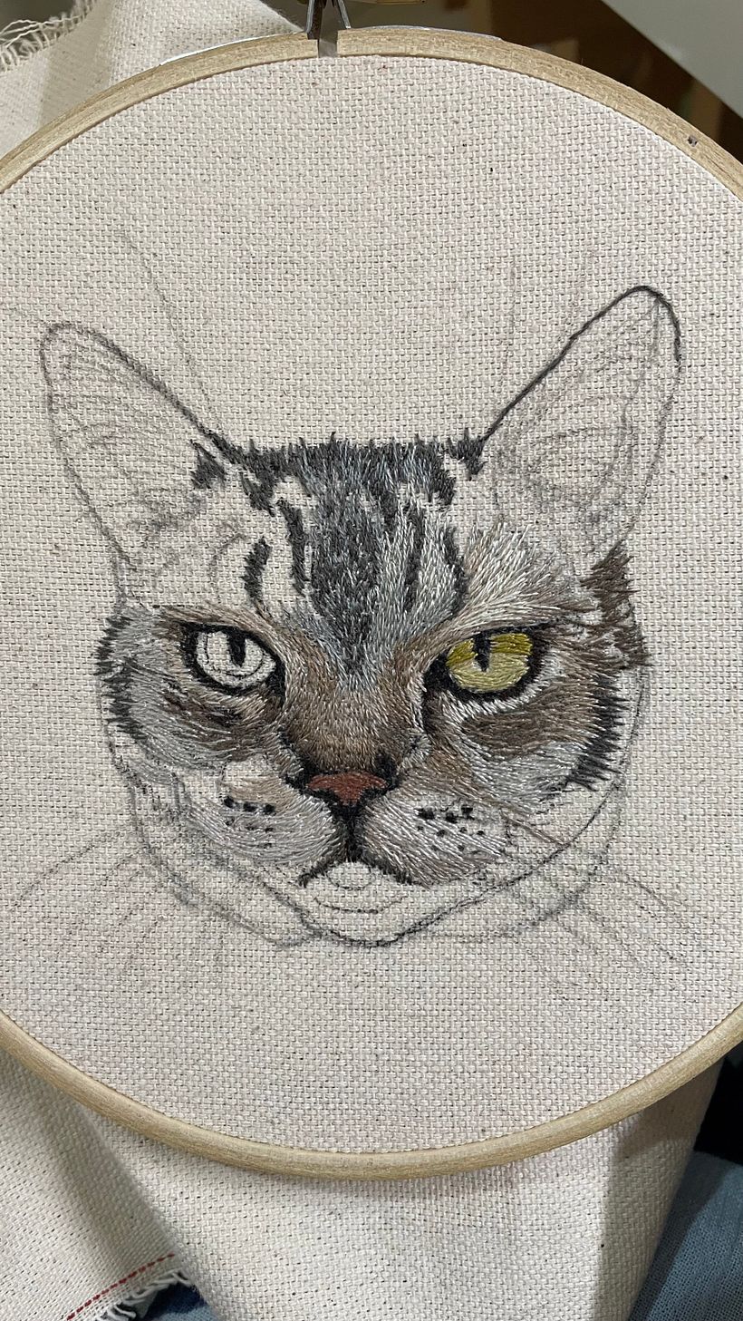 My project for course: Realistic Embroidery Techniques 3