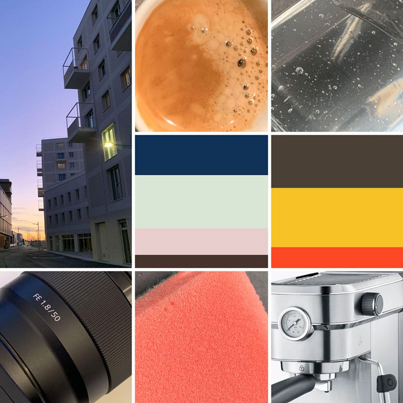 Inspiration Board: The base for the design process