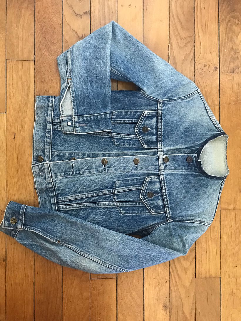 Veste a réparer