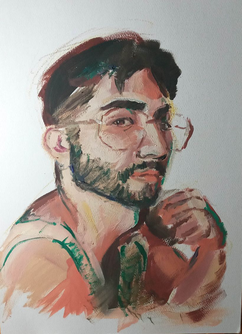 Auto retrato desde foto