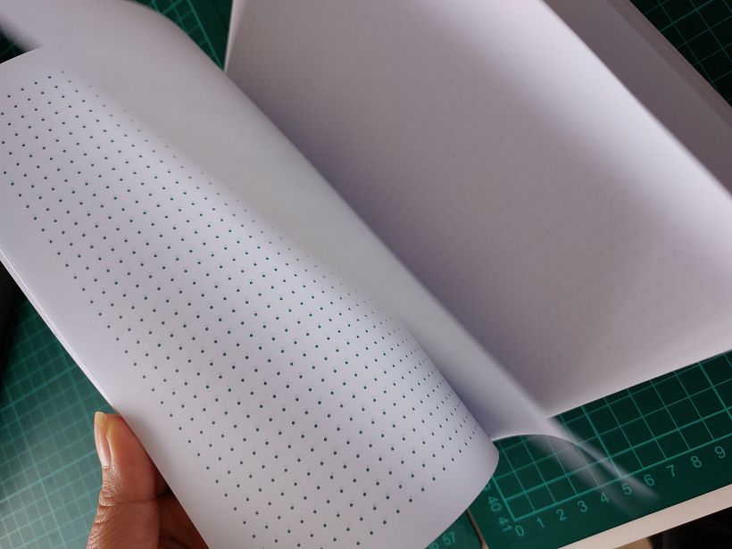 Cuaderno artesanal sin costuras 8
