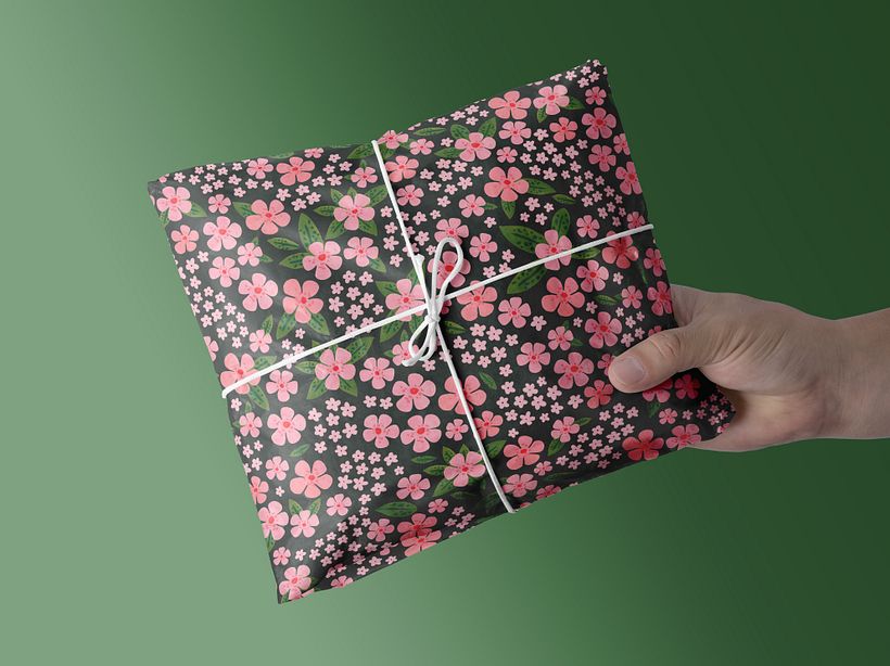 Tried the patterns on some products 