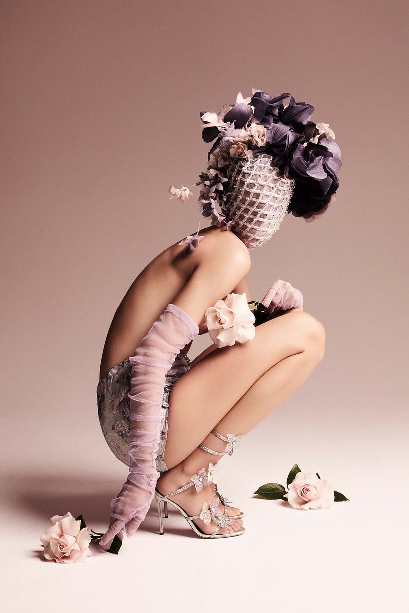 Rene Caovilla | Floral Design  2