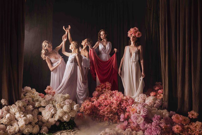 La Peonia | Botanical Set Design 1