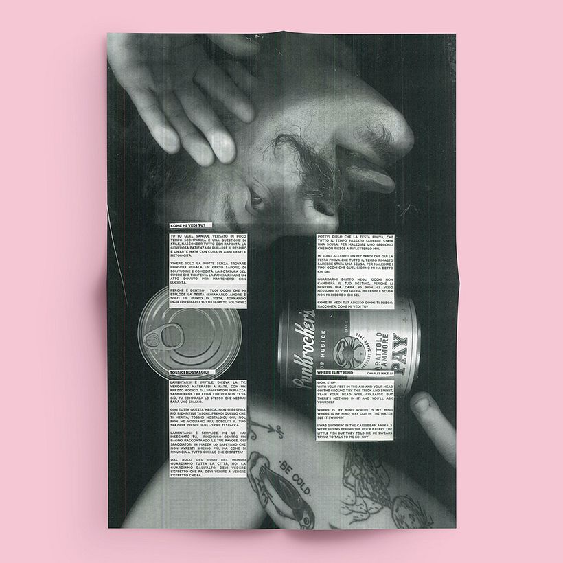 poster pieghevole - retro