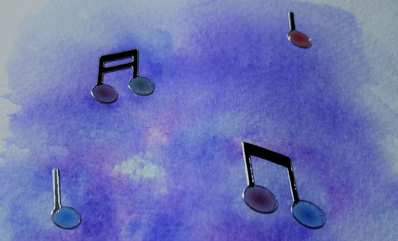 My life Journal: Through my passions for cassical music and watercolour painting