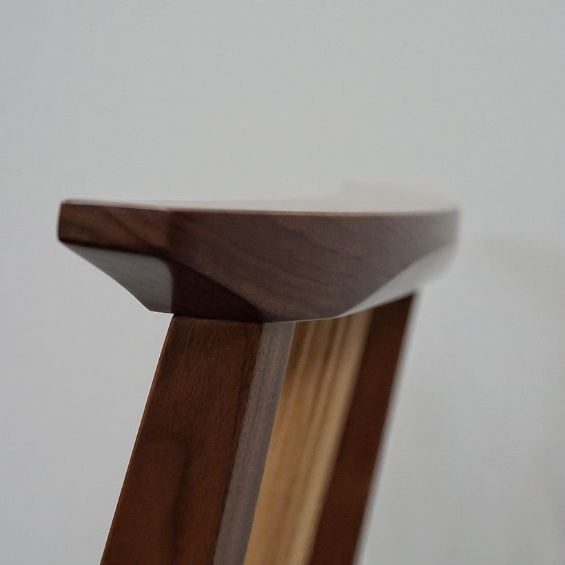 Chamfers allow light and shade to dance on adjacent surfaces.