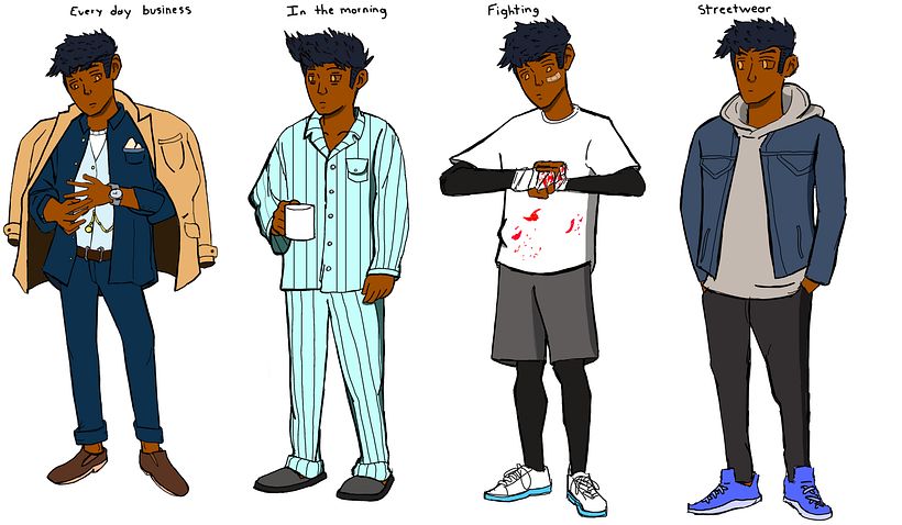 My project for course: Drawing Appealing Characters with Personality 5