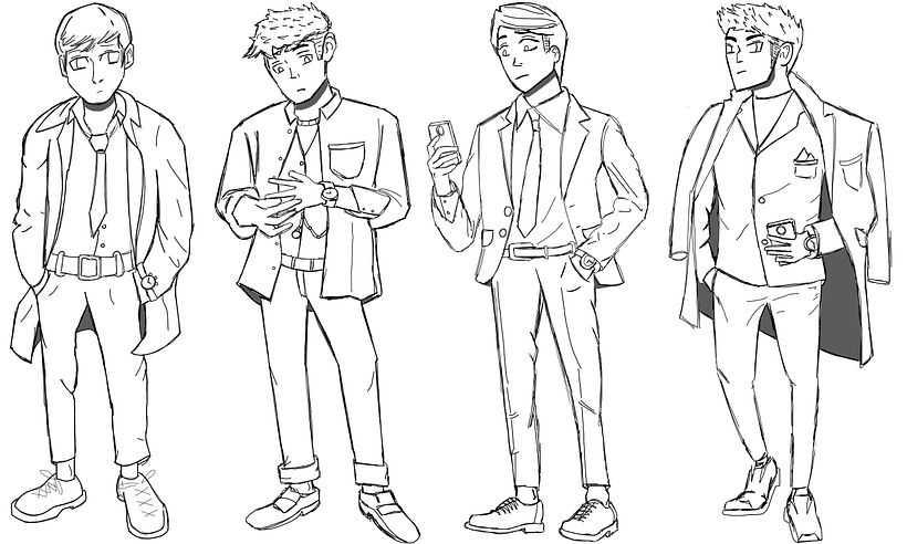 My project for course: Drawing Appealing Characters with Personality 3
