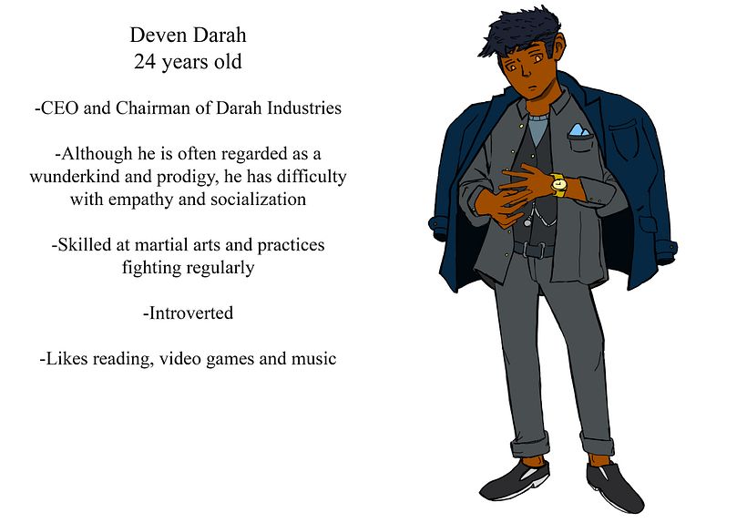 My project for course: Drawing Appealing Characters with Personality 1