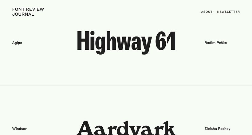 Image credit: courtesy Font Review Journal.