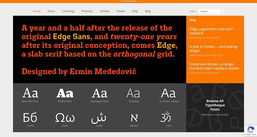 Image credit: courtesy Typotheque.