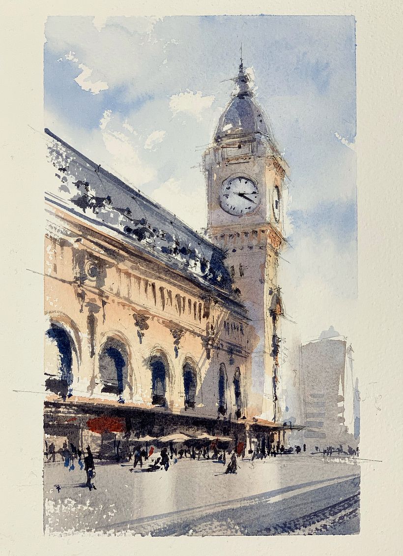 Gare de Lyon, Paris.