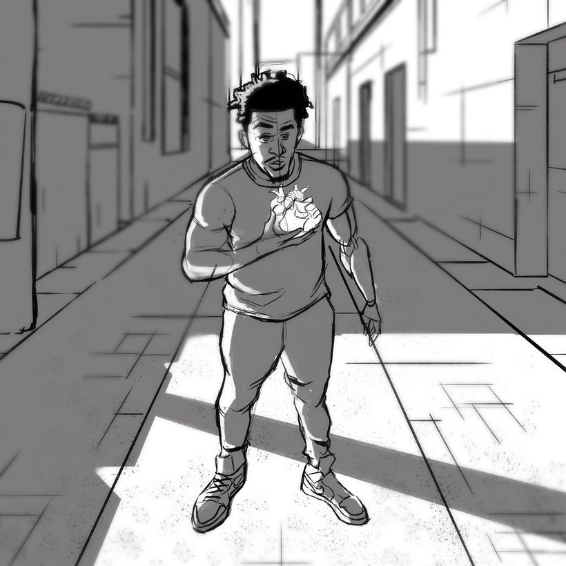 My project for course: Basic Principles of Drawing People from Imagination 1