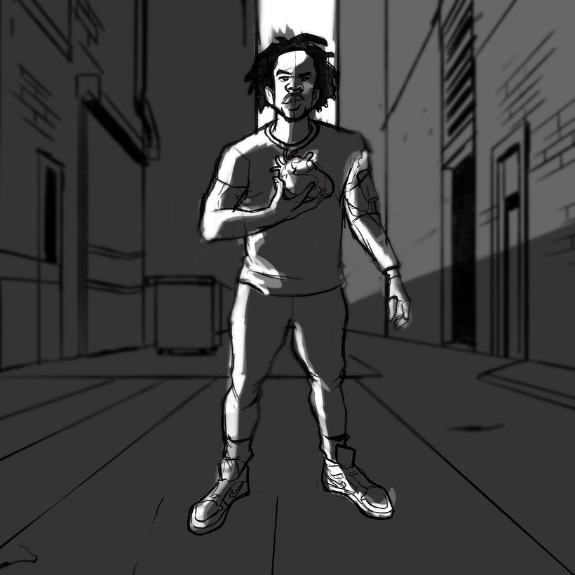 My project for course: Basic Principles of Drawing People from Imagination 2