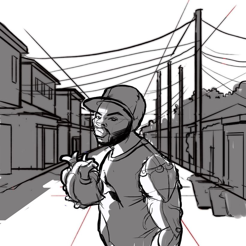 My project for course: Basic Principles of Drawing People from Imagination 3