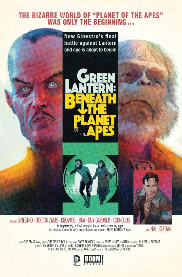 Robert Sammelin poster: too cool!! And those colours!! Sinestro resembles Johnny Depp.