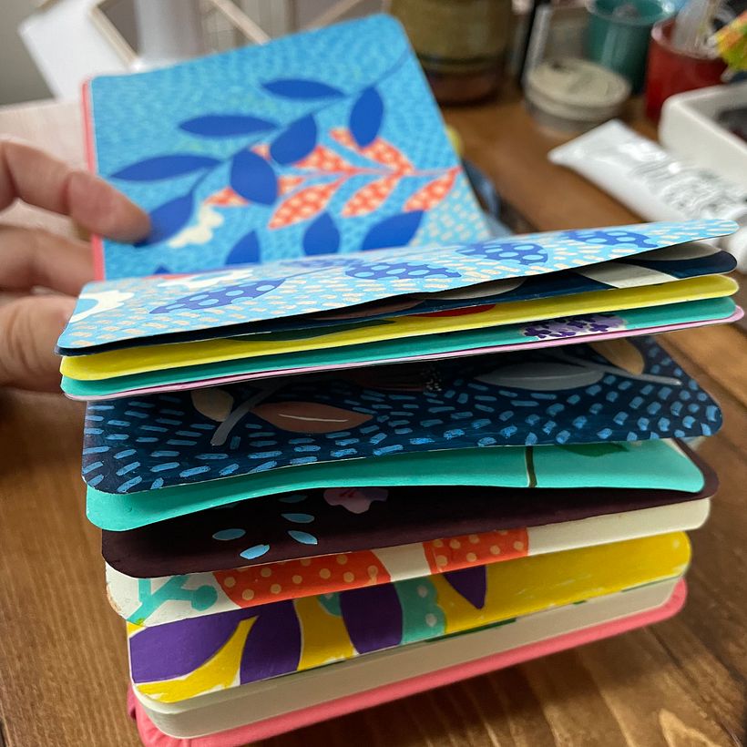 My project for course: Botanical Patterns in a Sketchbook: Conquer the Blank Page 5