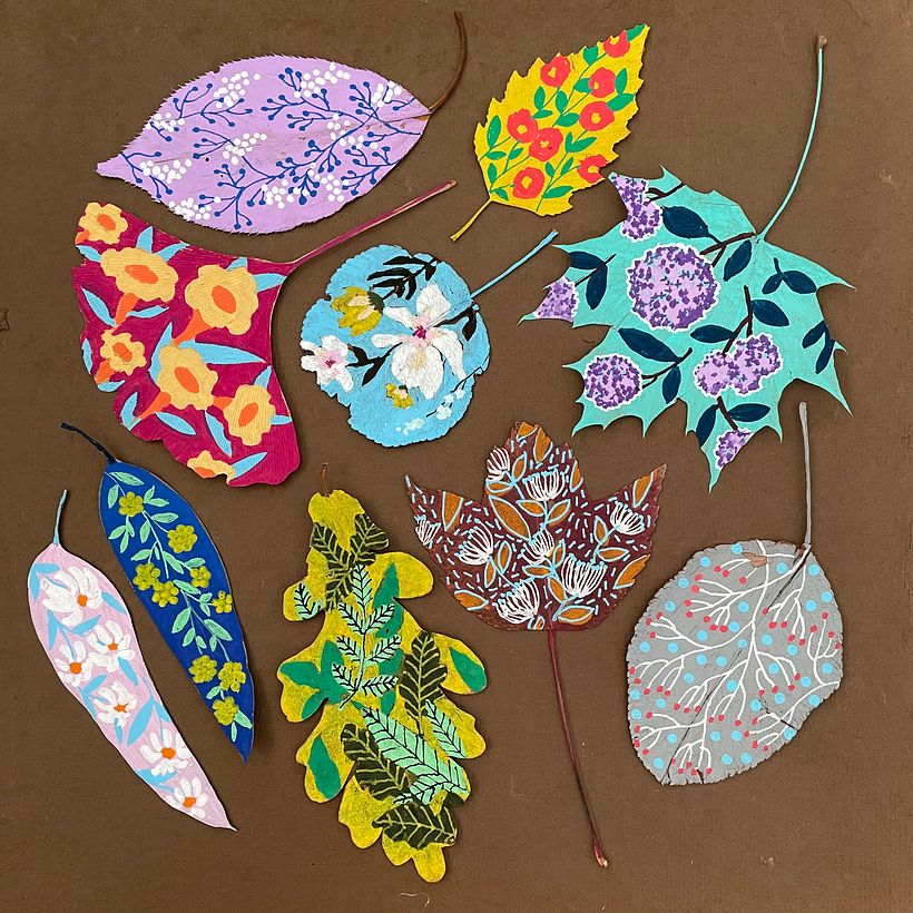 My project for course: Botanical Patterns in a Sketchbook: Conquer the Blank Page 7