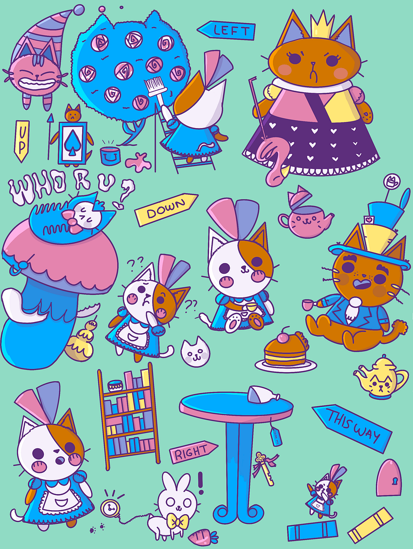 Mi proyecto del curso: Ilustración de una historia con estilo kawaii 1