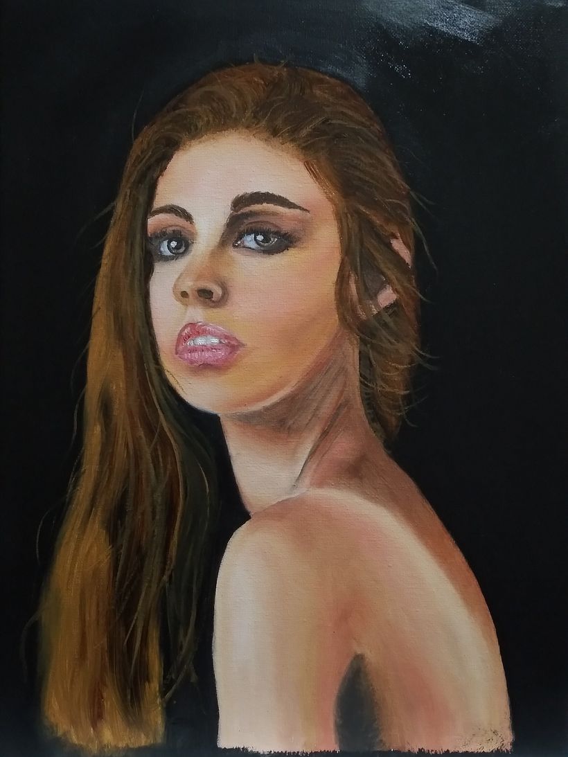 Pintura realista al óleo 3