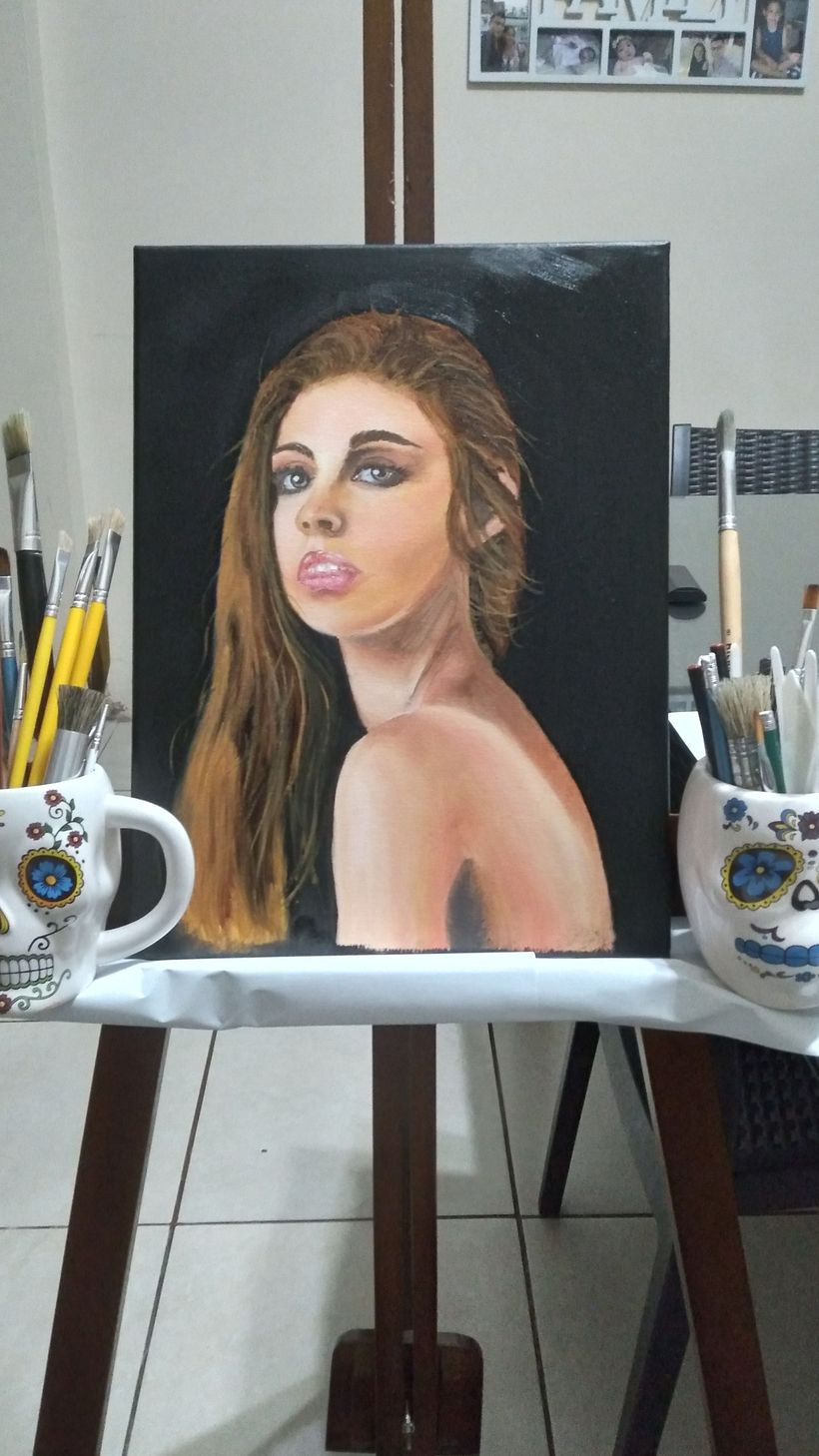 Pintura realista al óleo 3