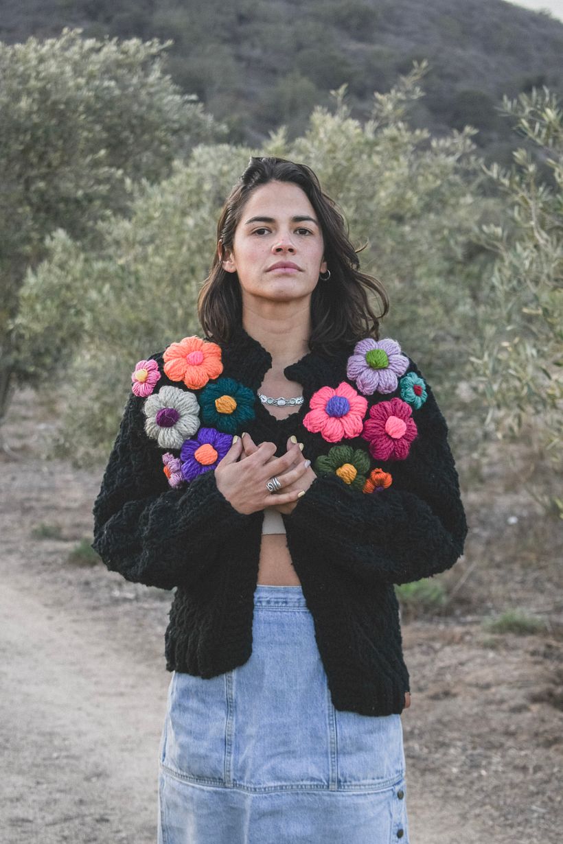 Flora Cardigan Palillo