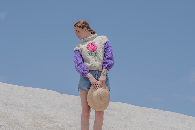 Colección Rosa, un diseño que dibuje y llevo acabo Scarlett