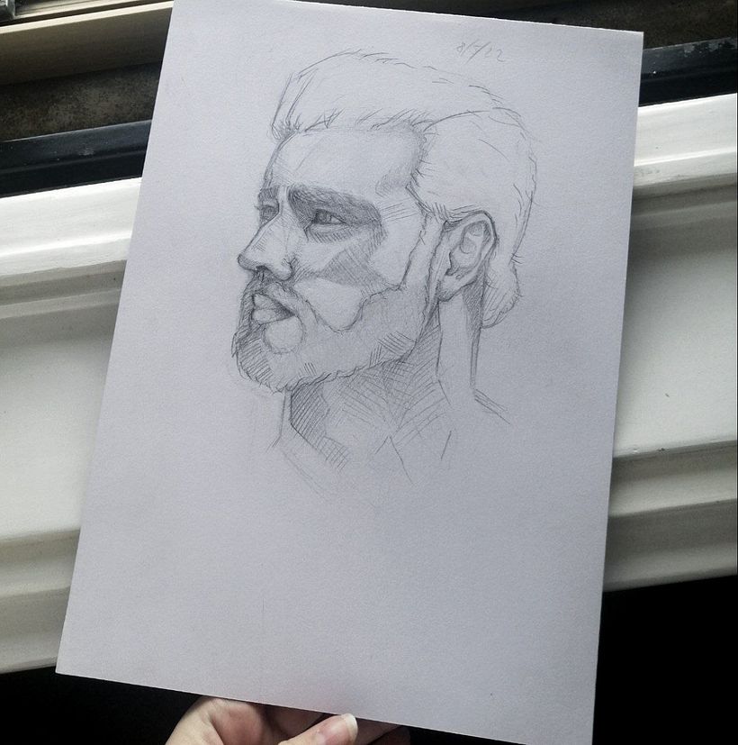 My project for course: Portrait Sketchbooking: Explore the Human Face 1