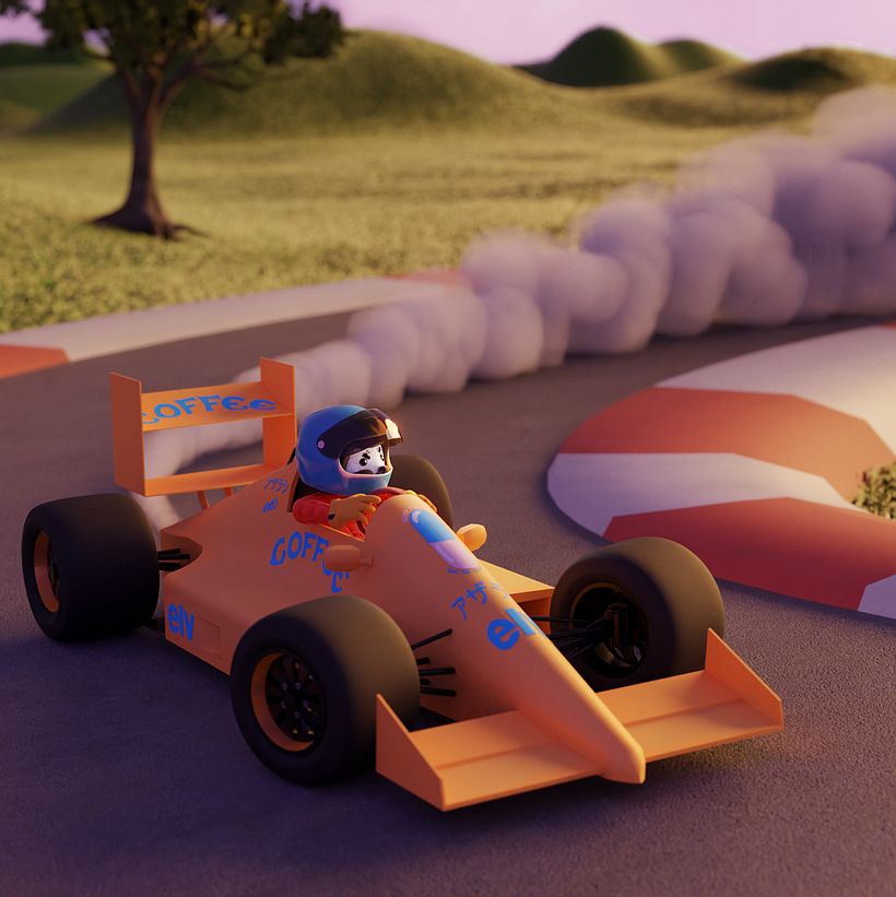 My project for course: 3D Character Creation in Blender 2