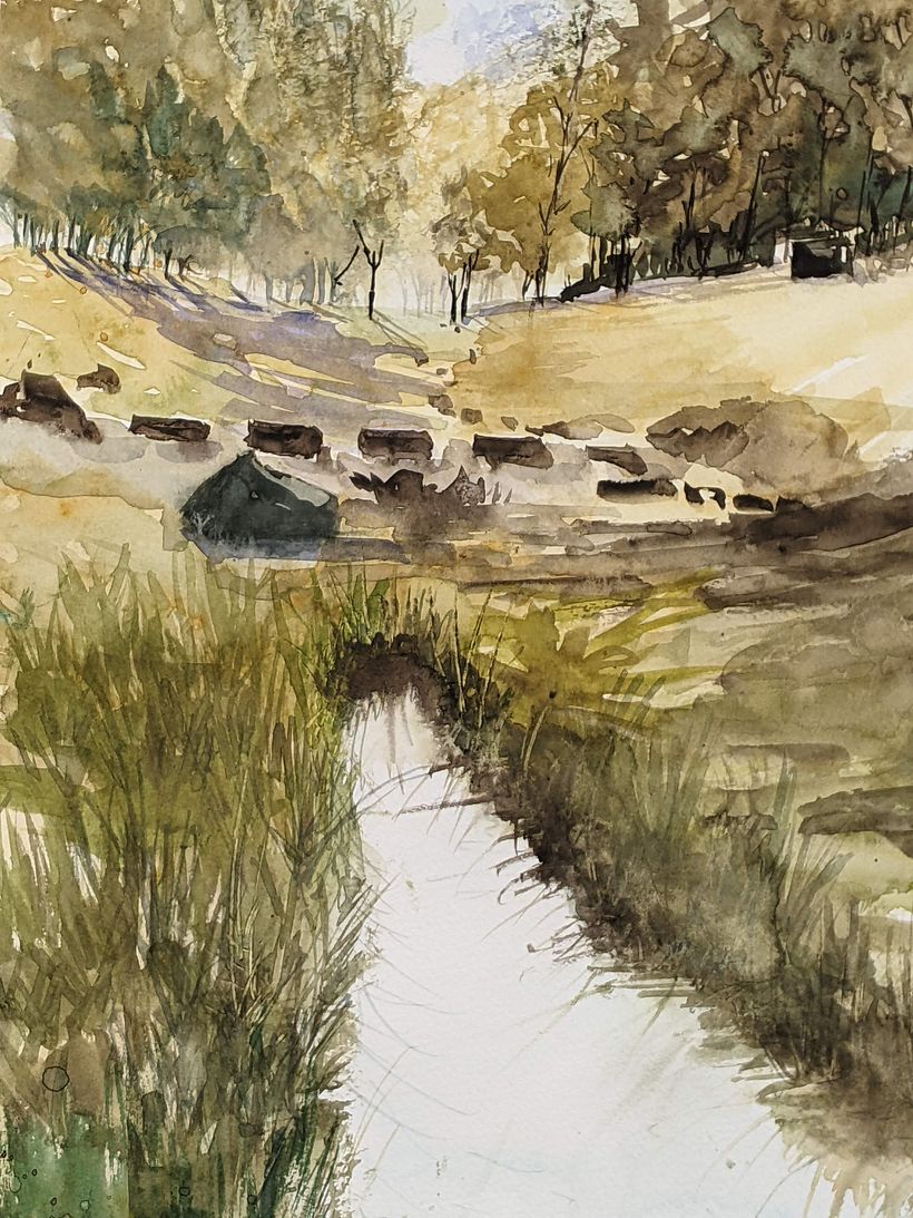 Natural Landscapes in Watercolour Final Piece