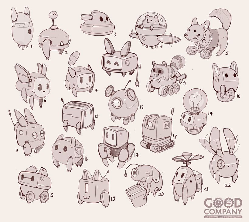 Robo pet concepts