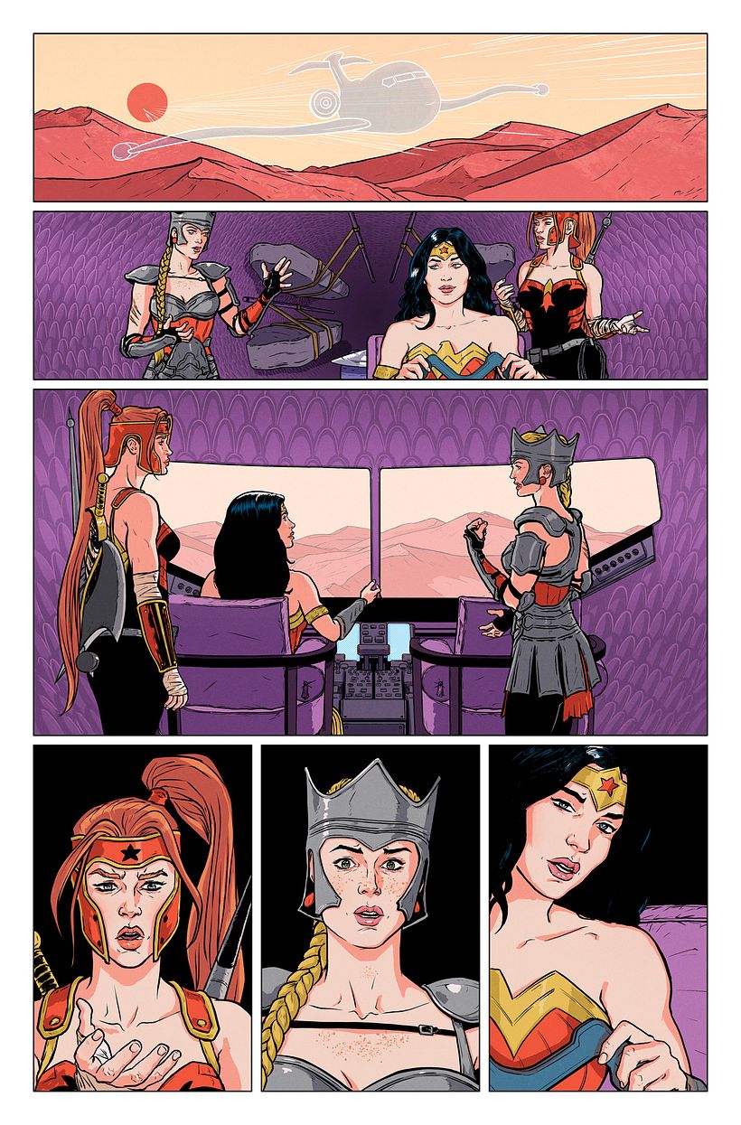 Wonder Woman, The enemy of both sides 6