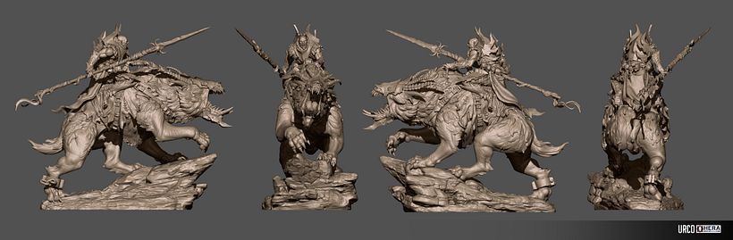Renderização Zbrush