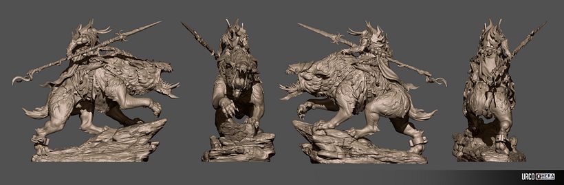 Renderização Zbrush
