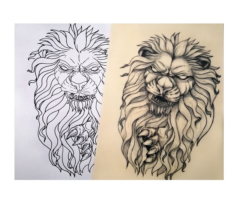 My project for course: Blackwork Tattoo Techniques with Fine Lines 2