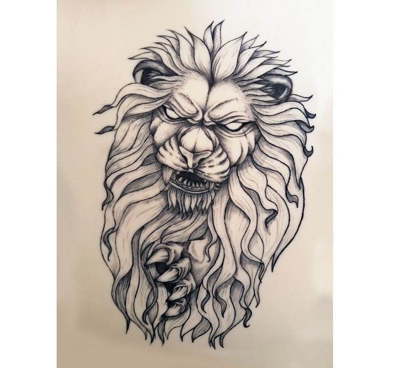 My project for course: Blackwork Tattoo Techniques with Fine Lines 3
