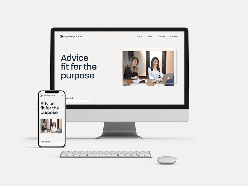 Legal Design & Build website 