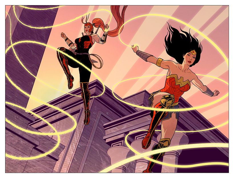 Wonder Woman, The enemy of both sides 10