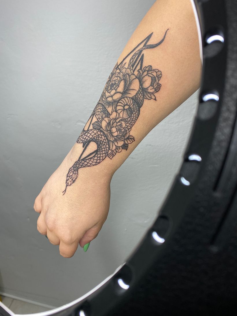Meu projeto do curso: Técnicas de tatuagem blackwork com fine line 1