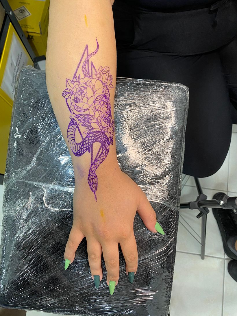 Meu projeto do curso: Técnicas de tatuagem blackwork com fine line 3
